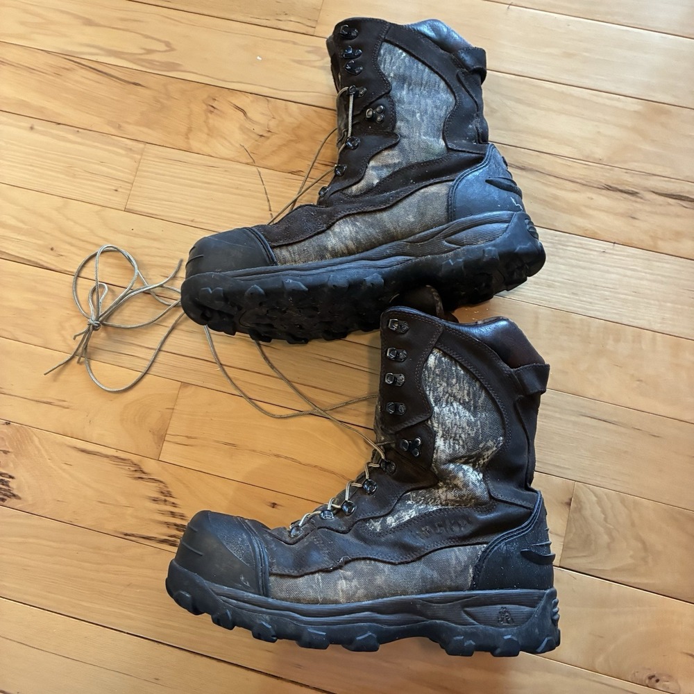 Rocky Blizzard Stalker Hunting Boots Waterproof 1200G Thinsulate 9" Camo Mens 13 - Picture 6 of 10